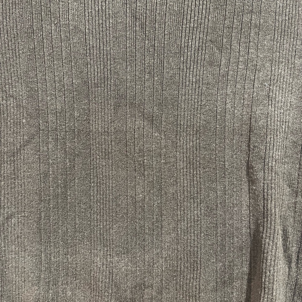 Brown Ribbed Women's Top - Picture 2 of 4